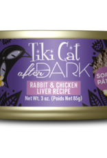 Tiki Pet Tiki Cat After Dark Pate 3oz Rabbit and Chicken Liver