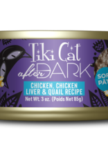 Tiki Pet Tiki Cat After Dark Pate 3oz Chicken, Chicken Liver and Quail