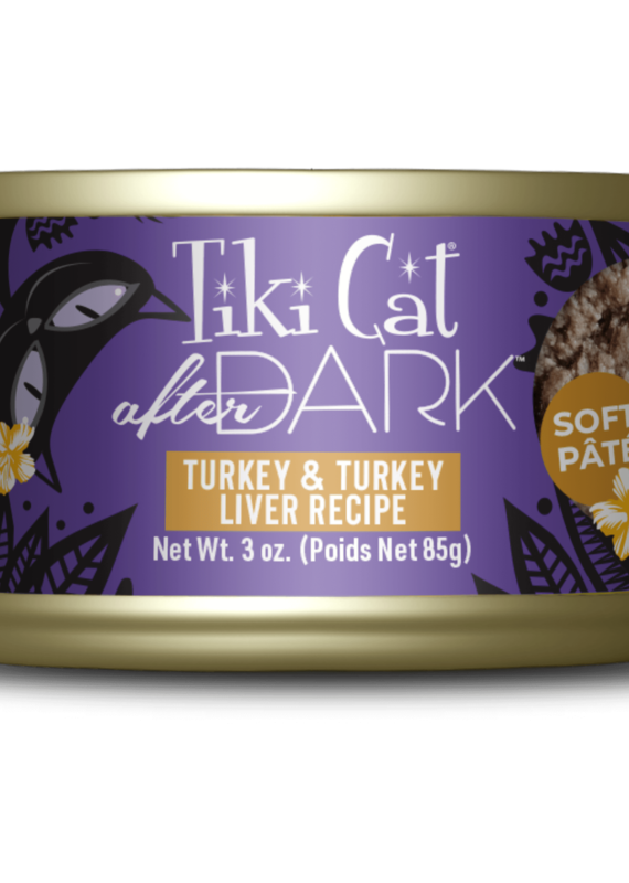 Tiki Pet Copy of Tiki Cat After Dark Pate 3oz Chicken, Chicken Liver and Quail