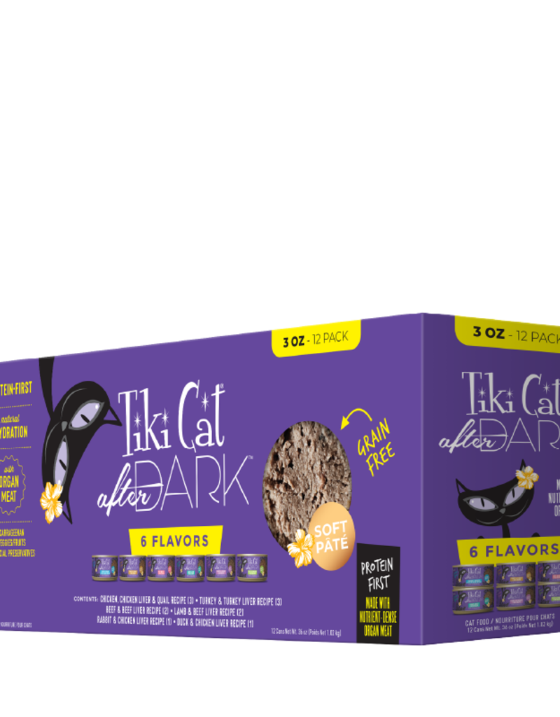 Tiki Pet Tiki Cat After Dark Pate Variety Pack 3oz