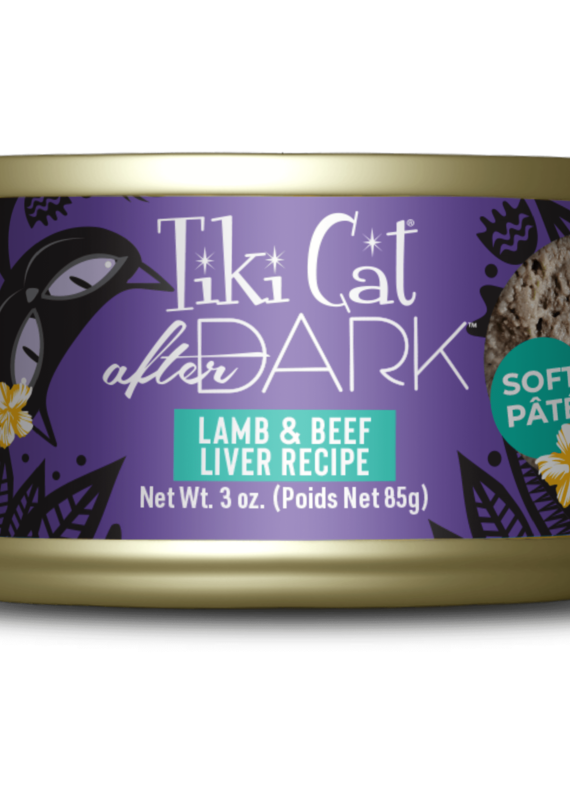 Tiki Pet Tiki Cat After Dark Pate 3oz Lamb and Beef Liver