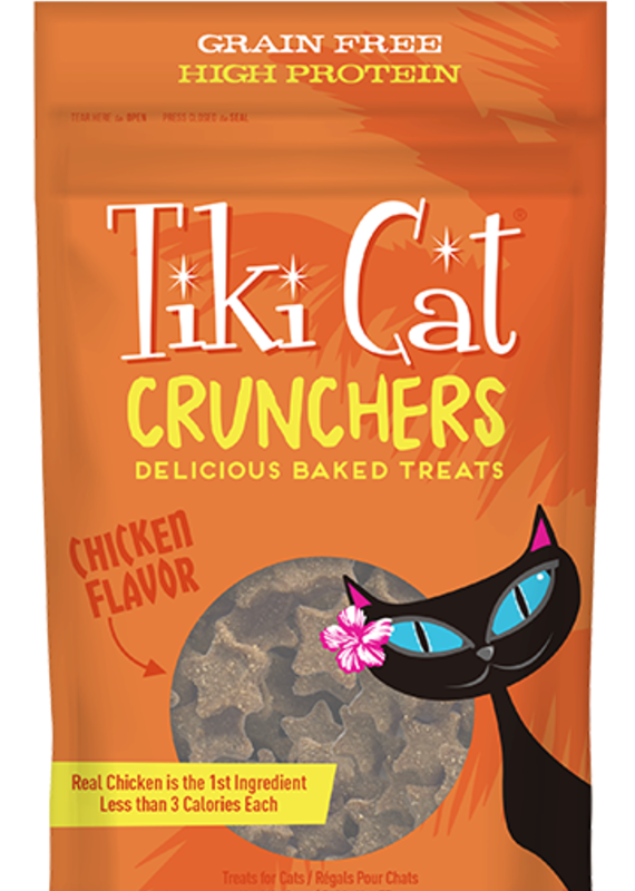 Tiki Pet Tiki Cat Crunchers Chicken 2oz