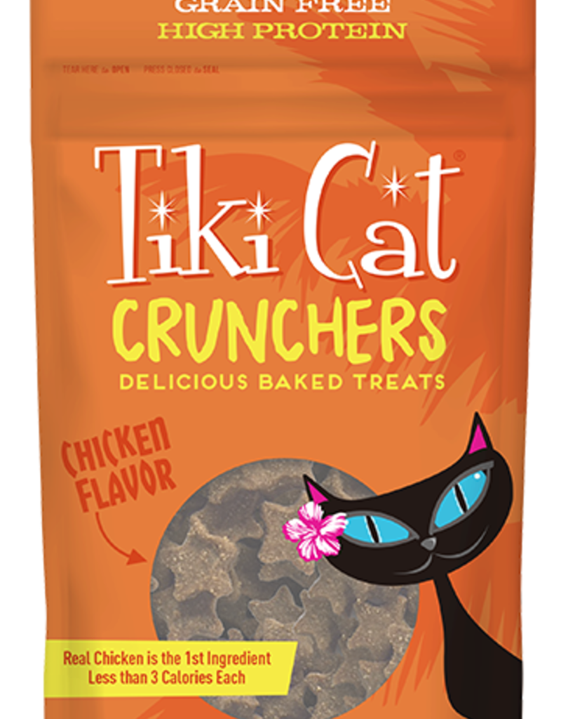 Tiki Pet Tiki Cat Crunchers Chicken 2oz