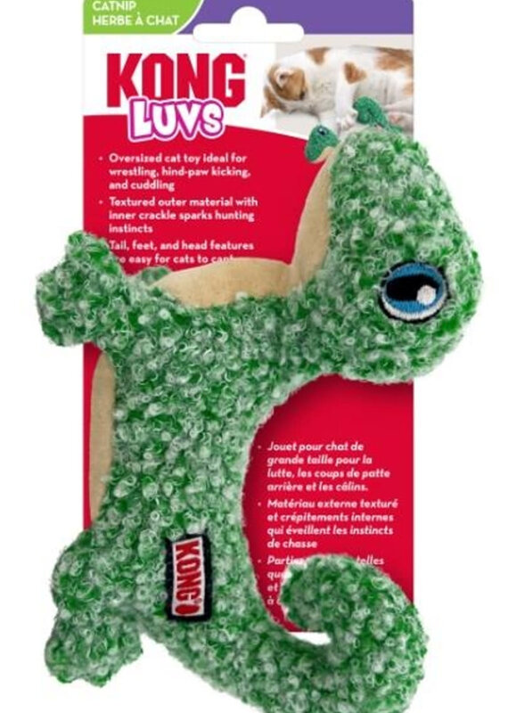 Kong Kong Cat Luvs Lizard
