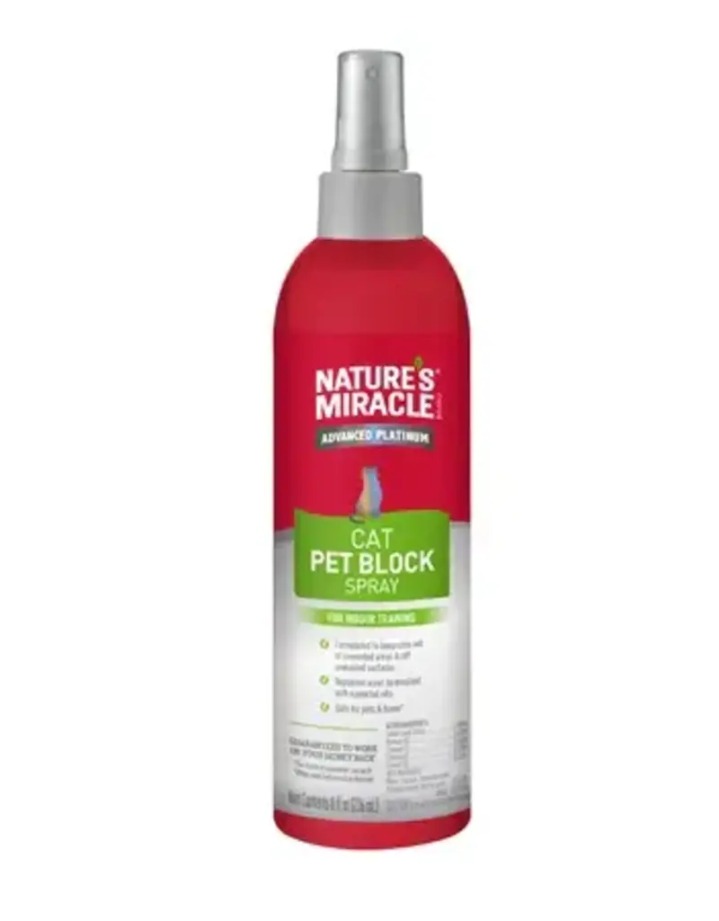 Nature s Miracle Advance Platinum Cat Pet Block Spray 8 oz Tabby Jack s Pet Supplies and Grooming