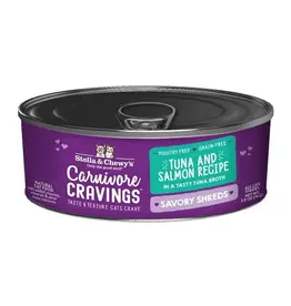 Stella & Chewys Stella & Chewys Cat Carnivore Shredded Tuna Salmon 2.8oz