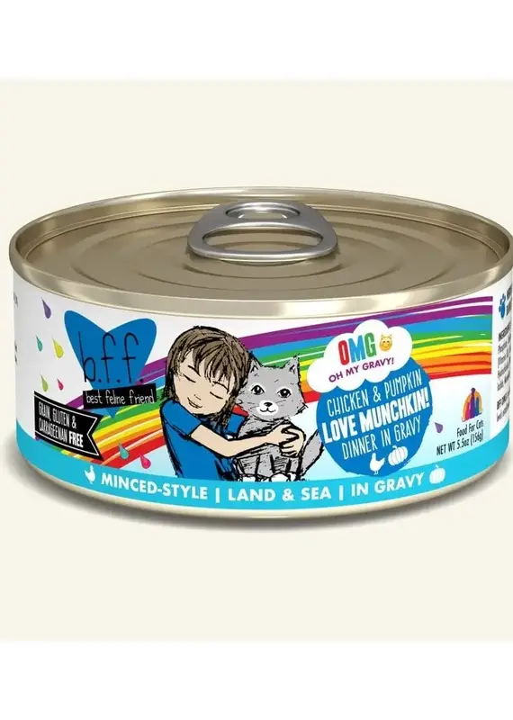 Weruva Weruva B.F.F. O.M.G.  Love Munchkin Chicken & Pumpkin 5.5oz