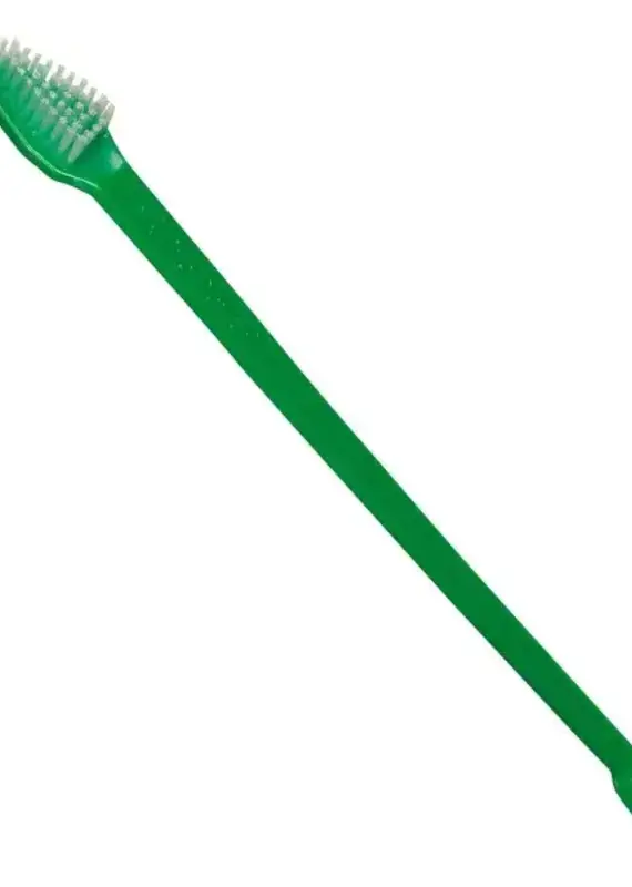 Pet Edge Top Performance Pro Dental Dual-Ended Toothbrush
