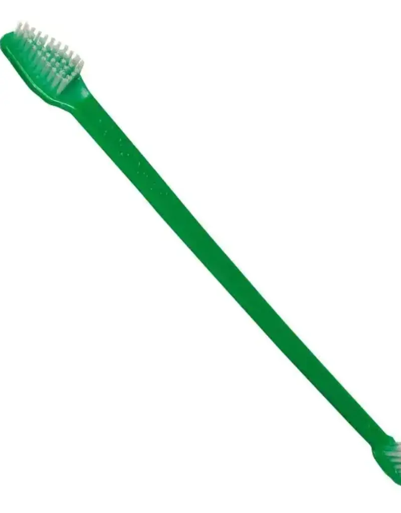 Pet Edge Top Performance Pro Dental Dual-Ended Toothbrush