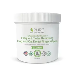 Pure and natural Pet Pure Natural Pet Dental Finger Wipes