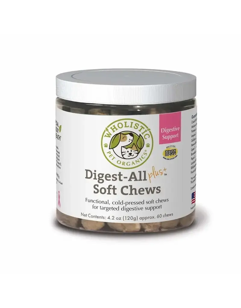 Wholistic Pet Organics Wholistic Pet Organics Daily Digestive Soft Chews 60 ct