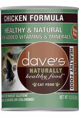 Daves Dave's Natural Healthy Cat Chicken 12.5oz