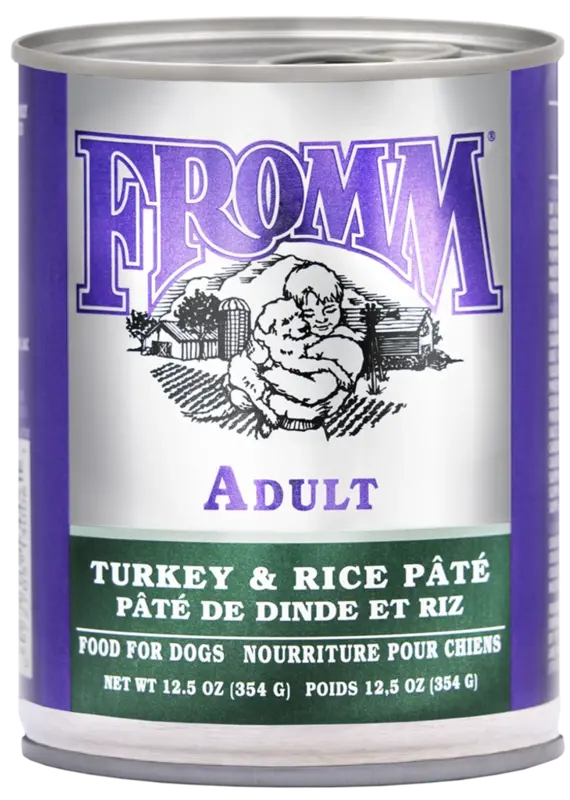 Fromm Fromm Turkey & Rice Pate 12.5oz