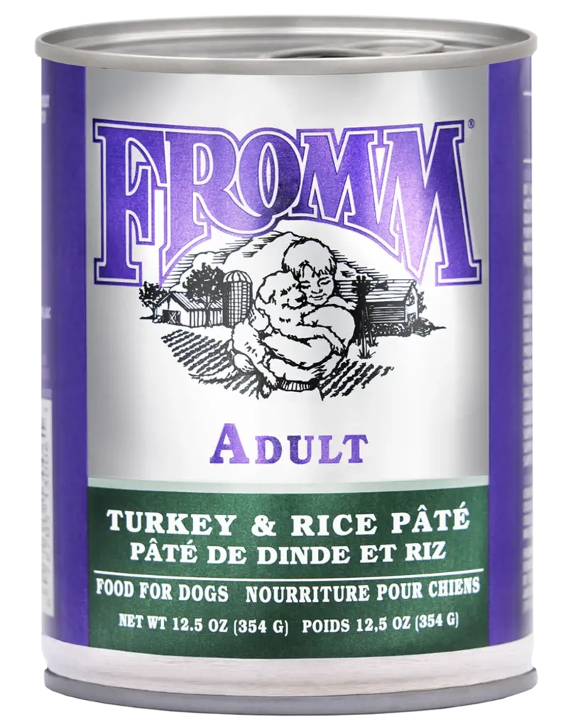 Fromm Fromm Turkey & Rice Pate 12.5oz