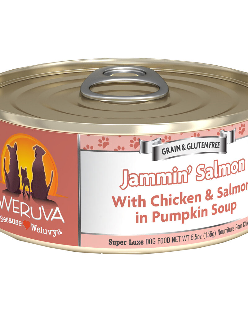 Weruva Weruva Jammin Salmon Chicken  & Pumpkin Soup 5.5 oz