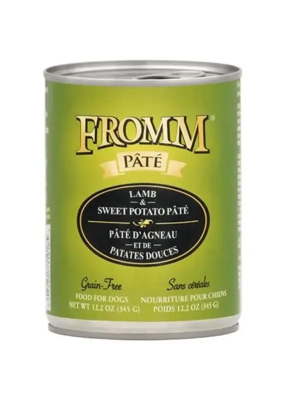 Fromm Fromm GF Lamb & Sweet Potato Pate 12.2oz