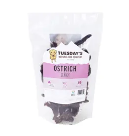 Tuesday's Natural Dog Company Tuesday's Natural Dog Company Ostrich Jerky 4 oz