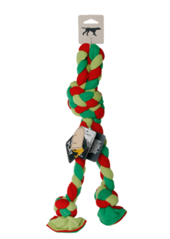 Tall Tails Tall Tails Holiday Winter Fleece Tug Large