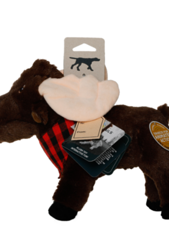 Tall Tails Tall Tails Animated Moose Dog Toy Large