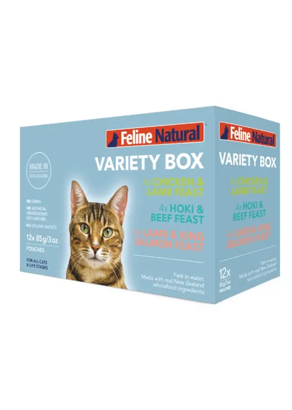 Feline Naturals Variety Pack 3 oz 12pk