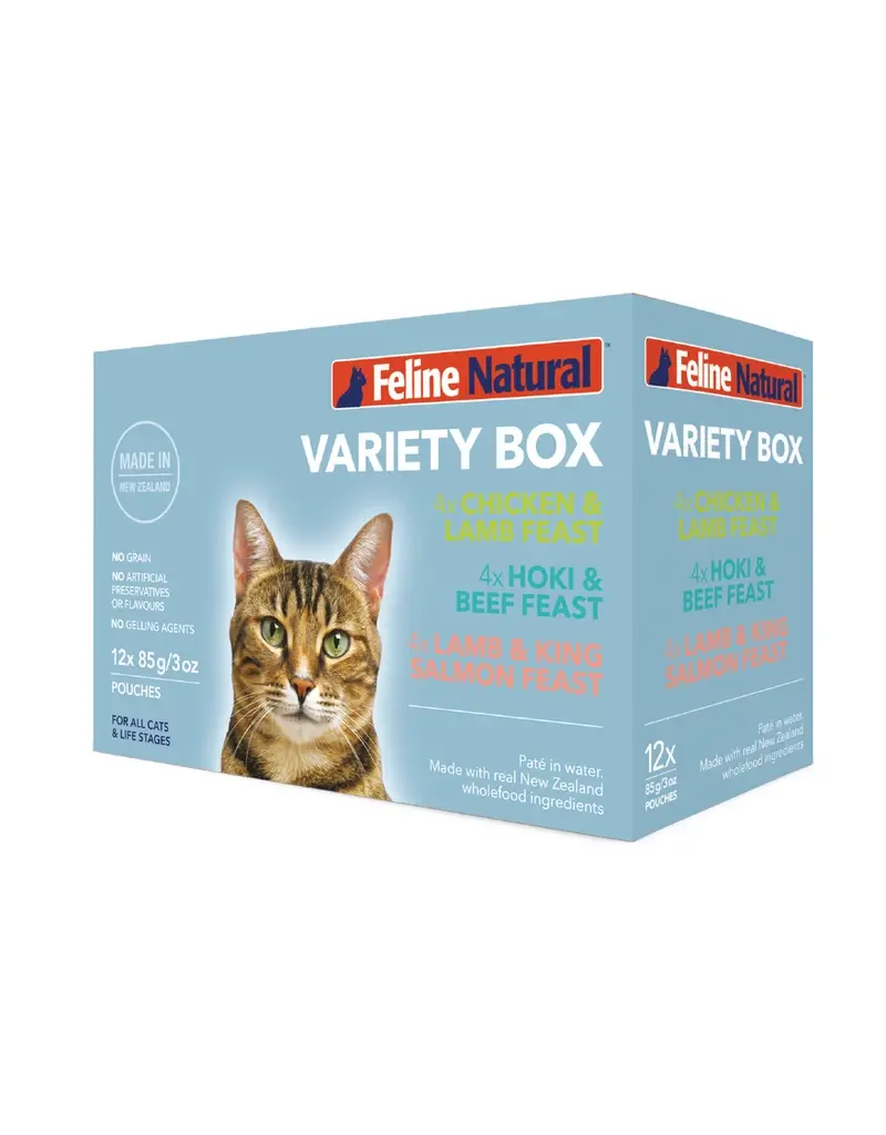 Feline Naturals Variety Pack 3 oz 12pk