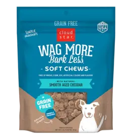 Cloud Star Wag More Bark Less Grain Free Soft/Chewy Aged Cheddar 5oz