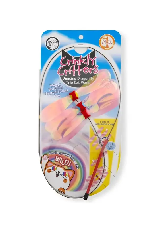 Necoichi Necoichi Crinkly Critter Wand