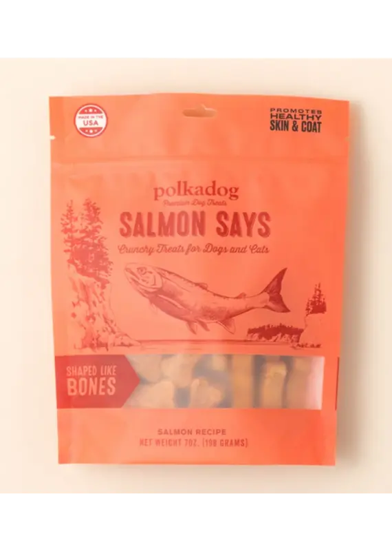 Polkadog Salmon Says
