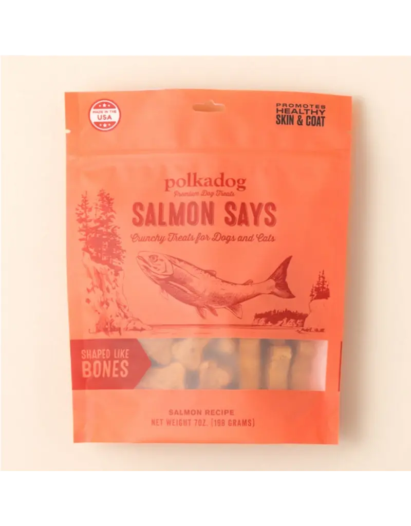 Polkadog Salmon Says