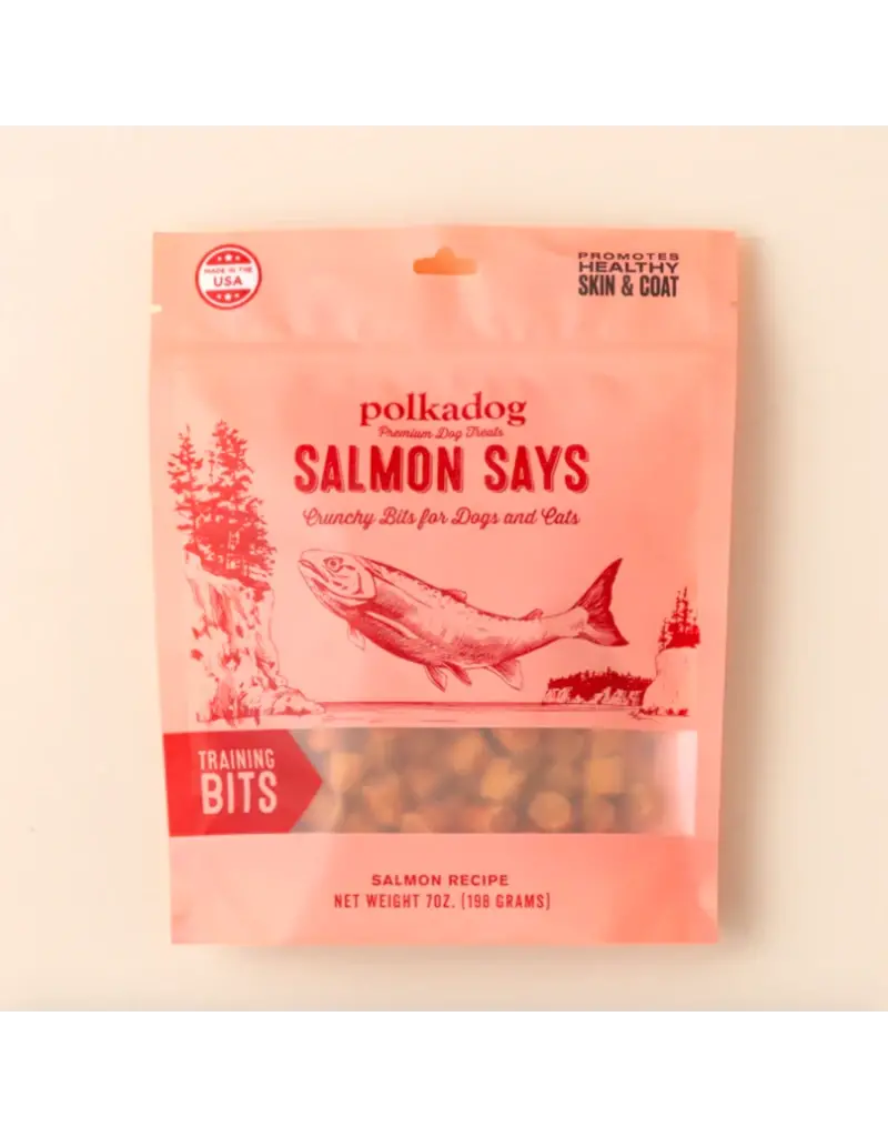 Polkadog Salmon Says