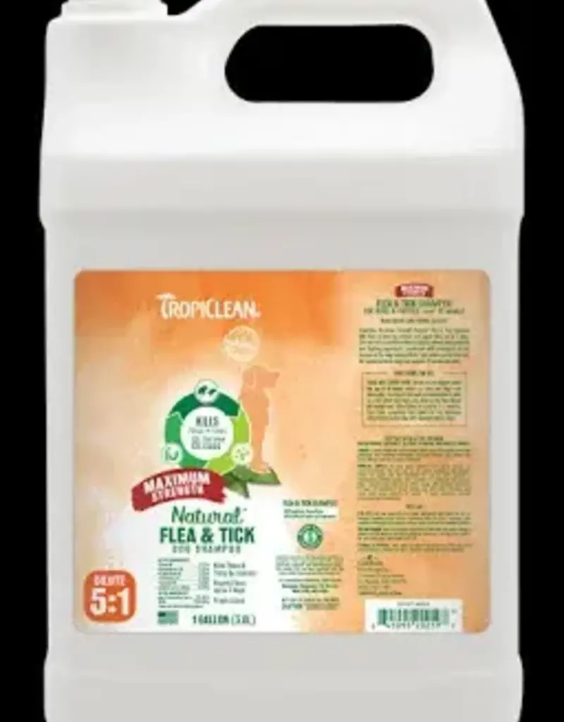 Tropiclean Tropiclean Natural Flea & Tick Shampoo 1 Gallon