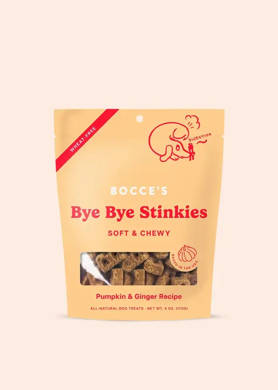 Bocces Bocces Dog Bye Bye Stinkies Soft & Chewy