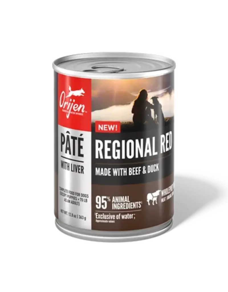 Champion Foods Orijen D GF Pate Regional Red 12.8oz