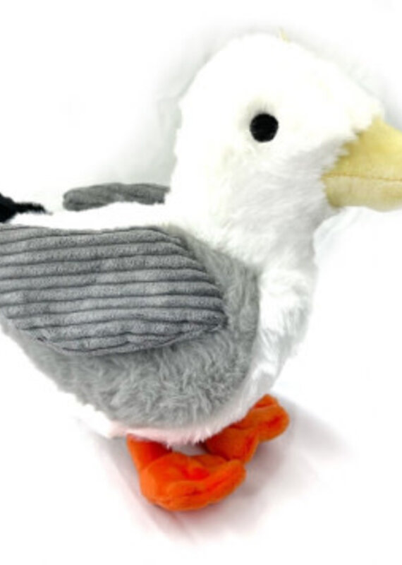 Tall Tails Tall Tails 9" Plush Seagull Animated Wing Gray