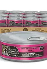 Daves Dave's Naturally Healthy Cat 95% Beef & Beef Liver 5.5 oz