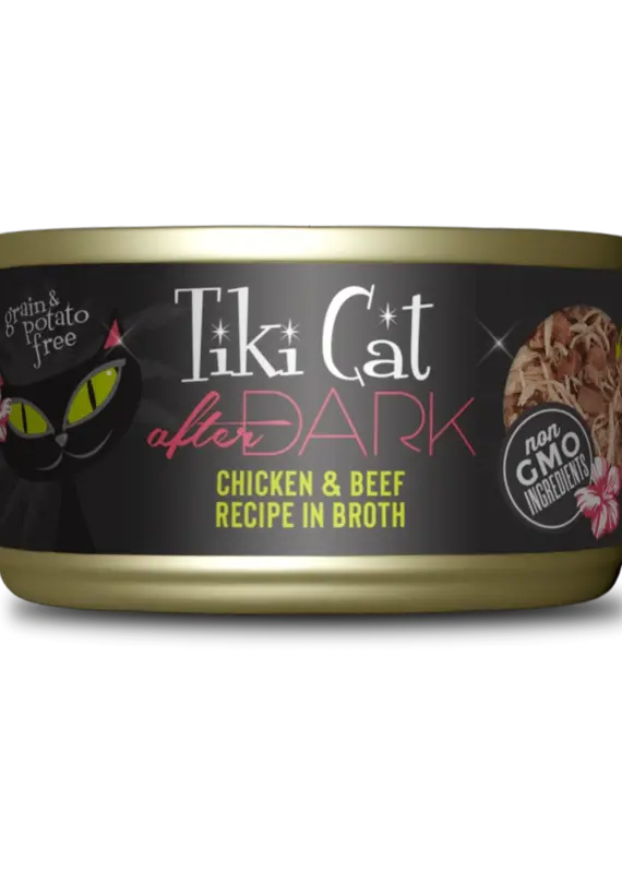 Tiki Pet Tiki Cat After Dark 2.8oz Chicken/Beef
