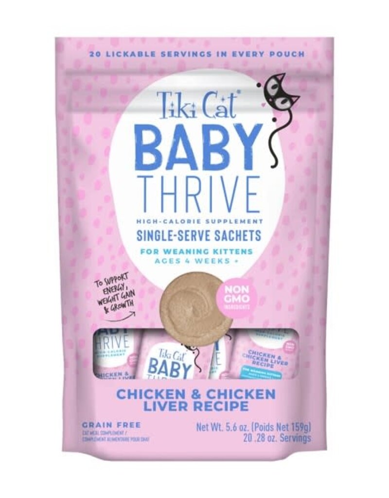 Tiki Pet Tiki Baby Thrive Kitten Chicken Liver 5.6oz