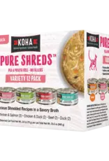Koha Koha Cat Grain Free Shredded 2.8oz Variety Pack