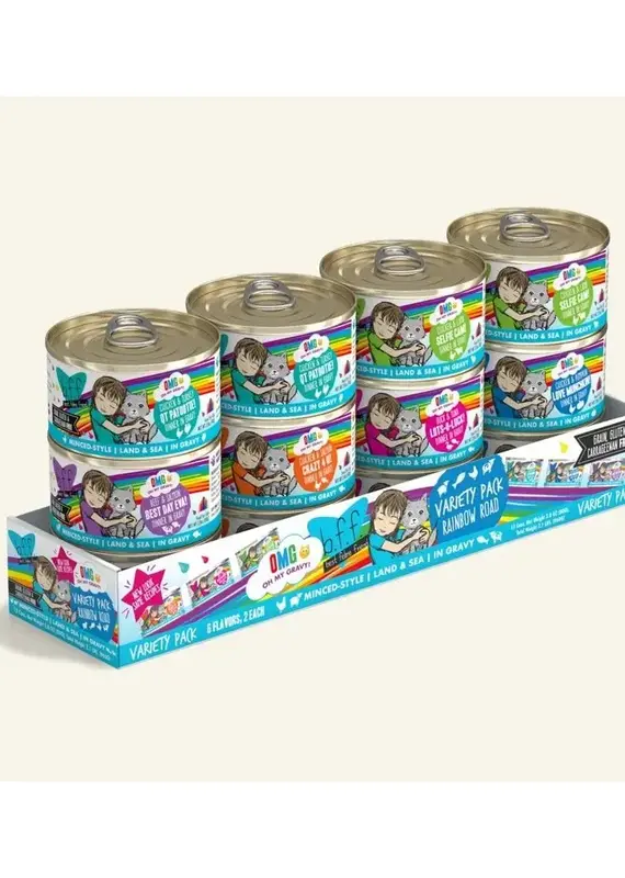 Weruva Weruva B.F.F. OMG Rainbow Variety Pack 2.8oz