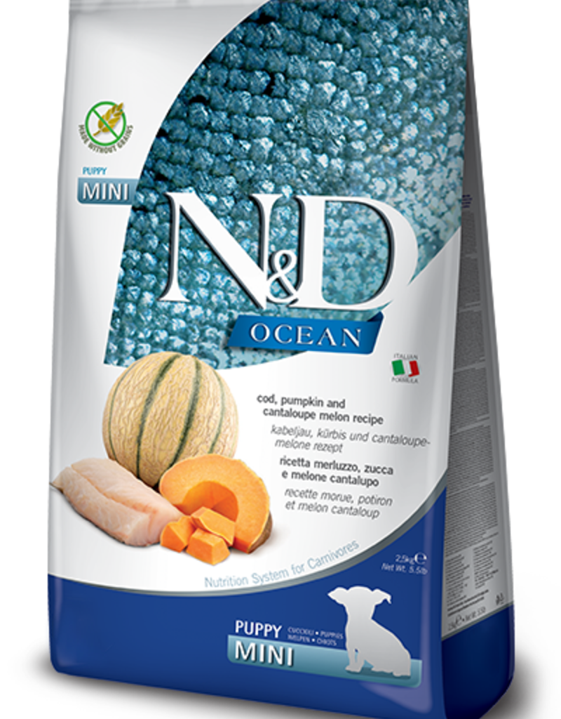 Farmina Farmina N&D Ocean Pumpkin Cantaloupe Cod Puppy 26.4#