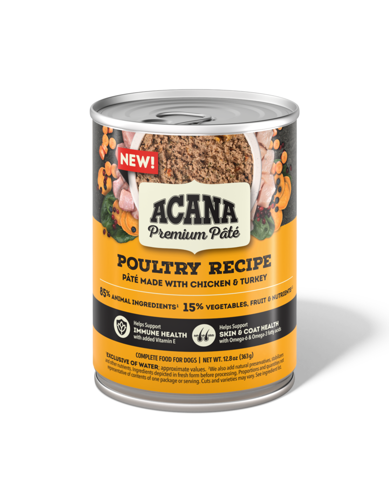 Champion Foods Acana Dog GF Pate 12.8 oz