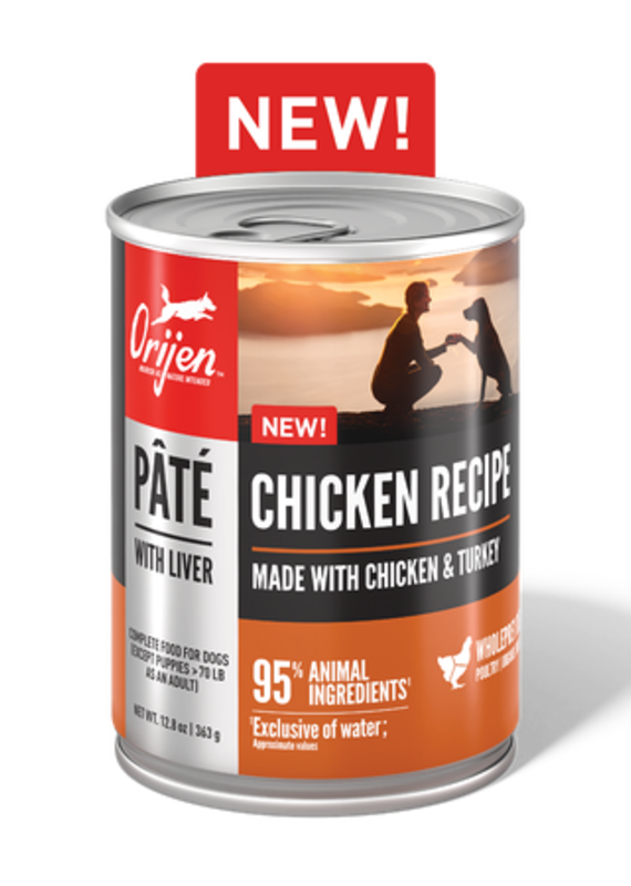 Champion Foods Orijen D GF Pate Poultry 12.8oz