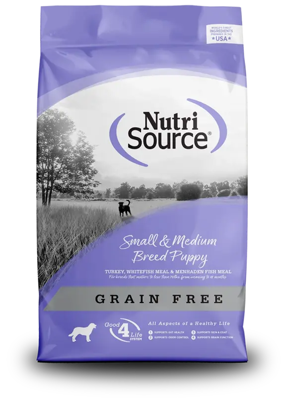 NutriSource Nutrisource Grain Free Small/Medium Puppy 5 lb