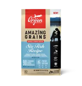 Champion Foods Orijen Amazing Grains Six Fish Dog Food 22.5 lb