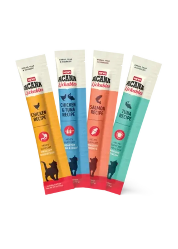 Orijen Acana Cat Lickables Variety Pack 4oz 8ct.