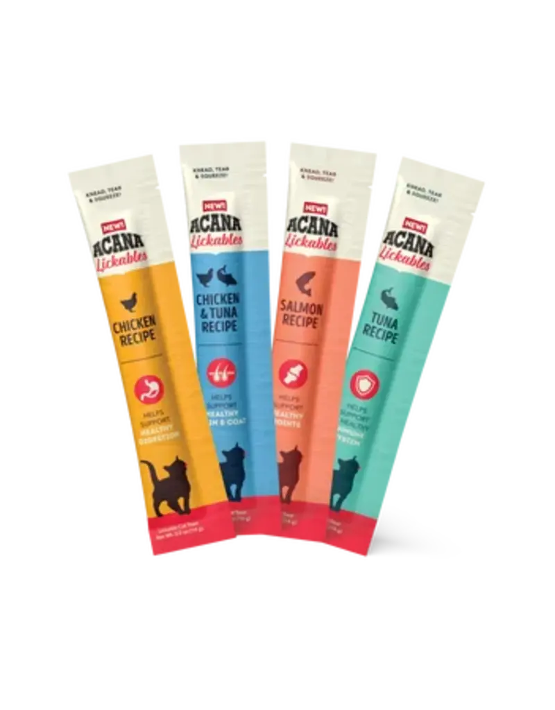 Orijen Acana Cat Lickables Variety Pack 4oz 8ct.