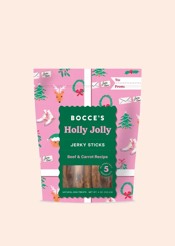 Bocces Bocces Holly Jolly Jerky Sticks