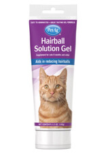 Pet Ag Hairball Natural Solution Gel For Cats 3.5oz