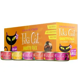 Tiki Pet Tiki Cat King Kam Grill Variety Pack 2.8oz
