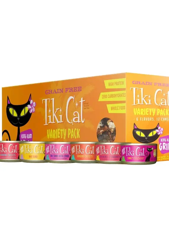 Tiki Pet Tiki Cat King Kam Grill Variety Pack 2.8oz